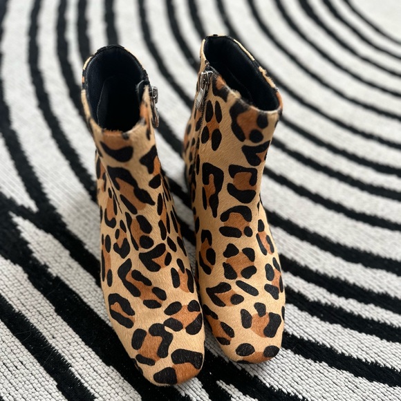 Azura Shoes - Animal Print Booties